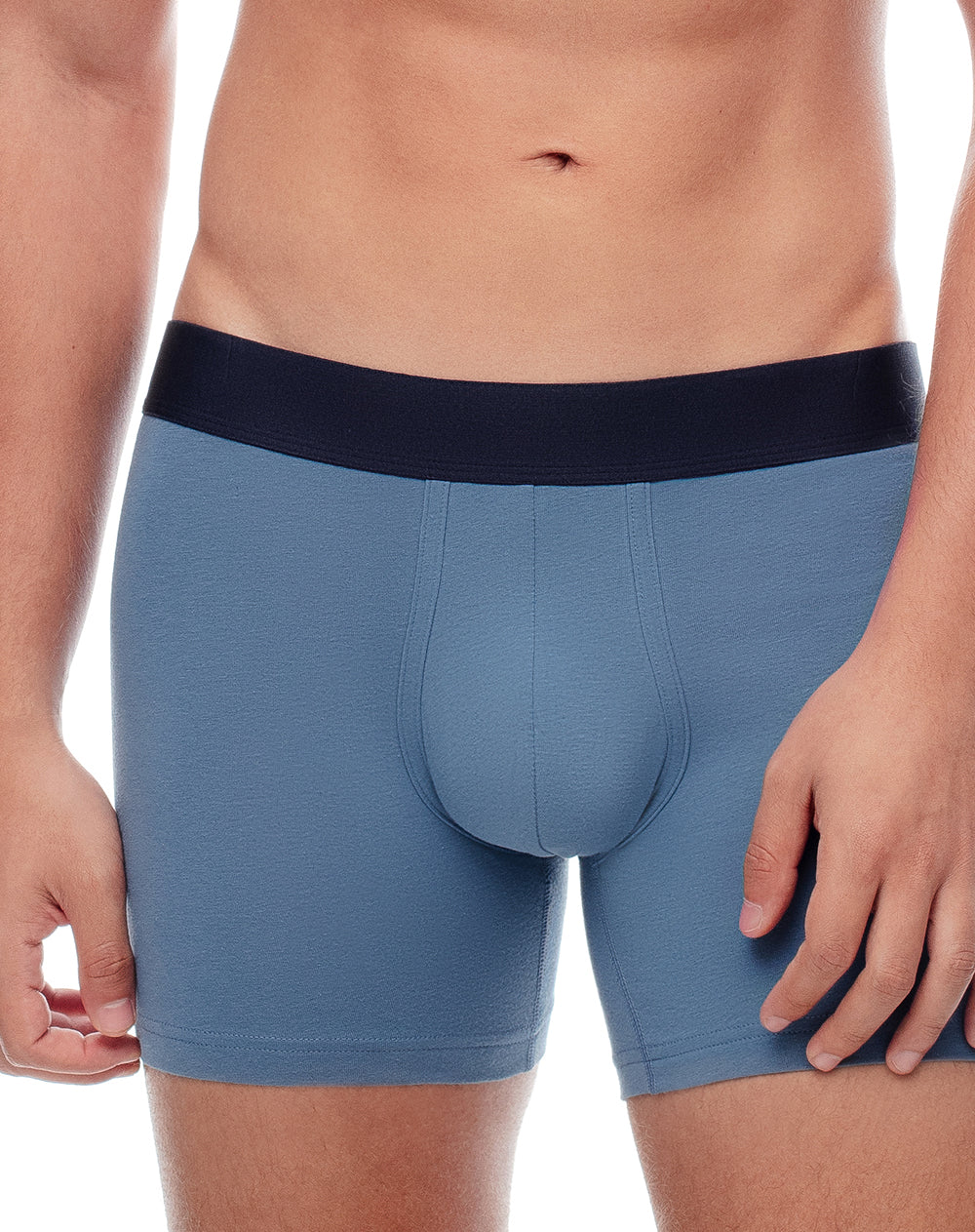 Bóxer medio algodón jersey x3unds surtido hombre