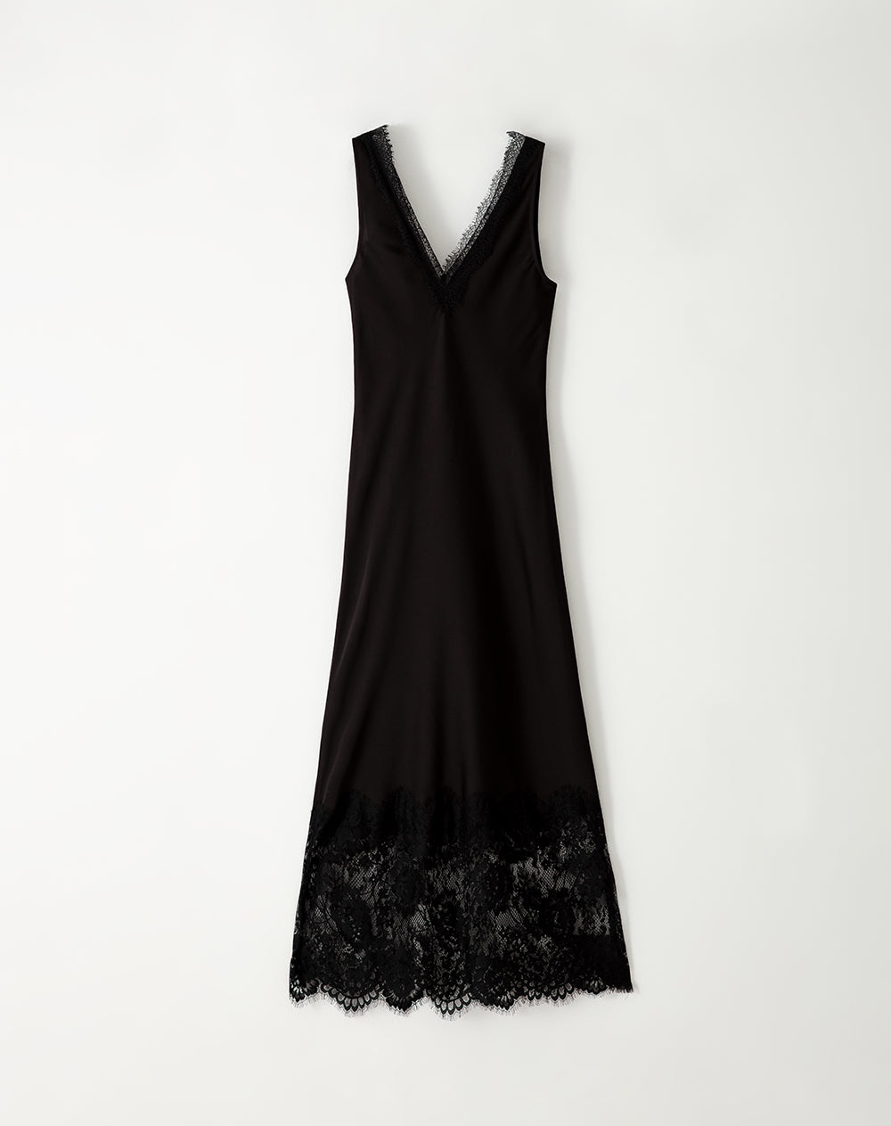 Vestido medio negro
