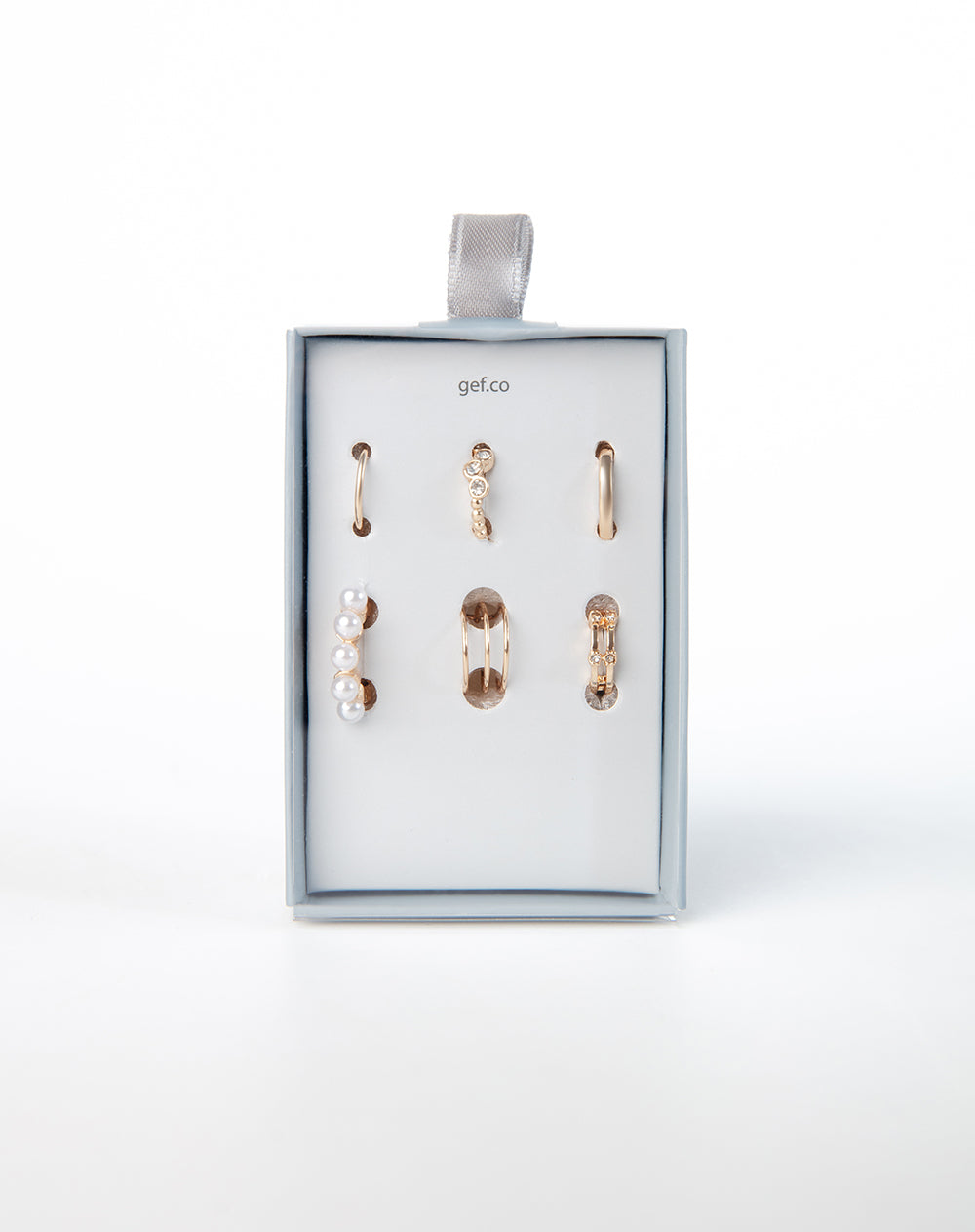 Pack Ear cuff dorados