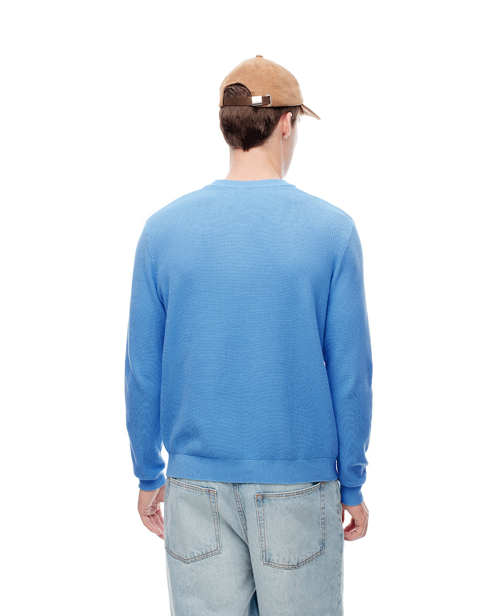 Buzo regular fit azul