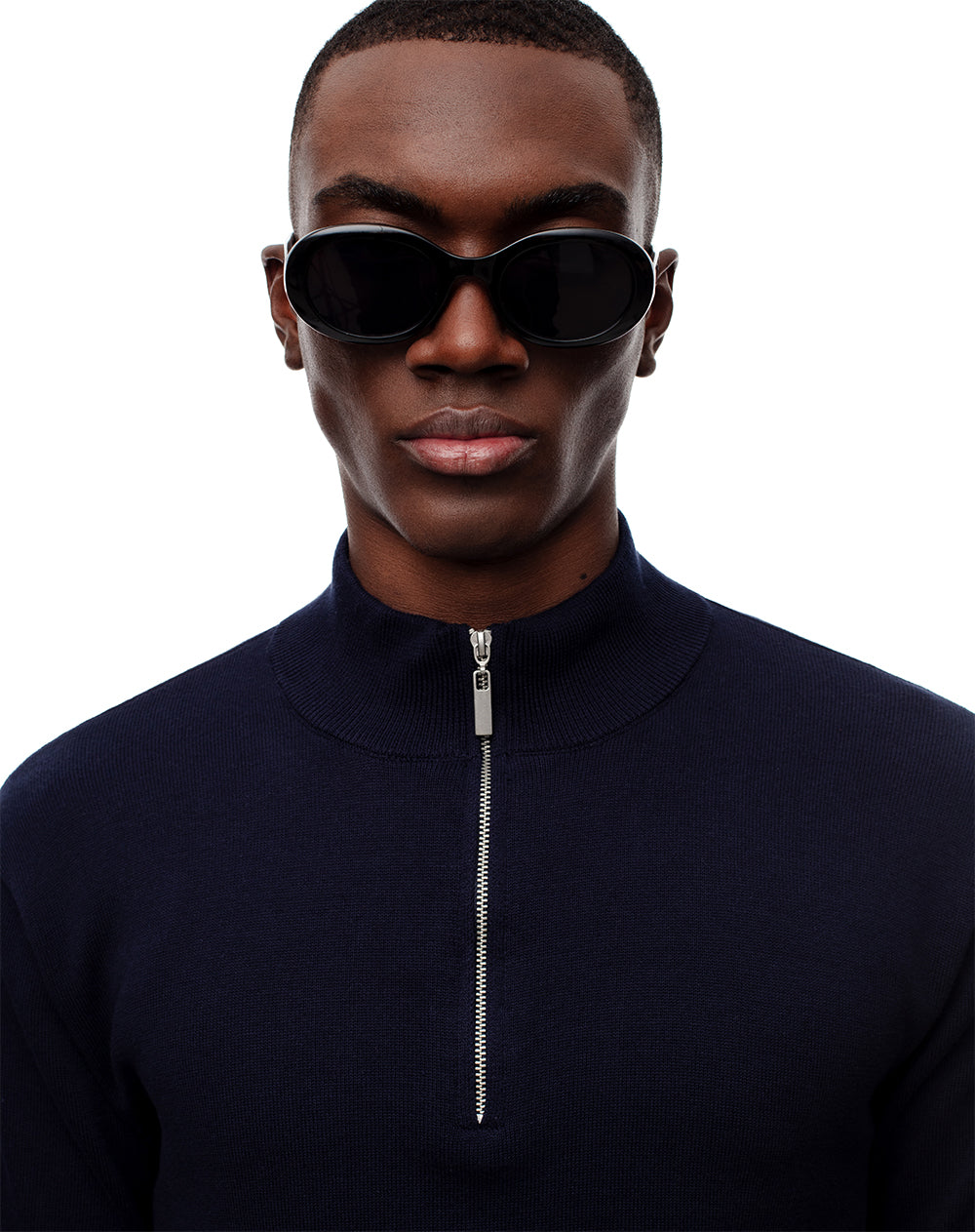 Buzo regular fit azul