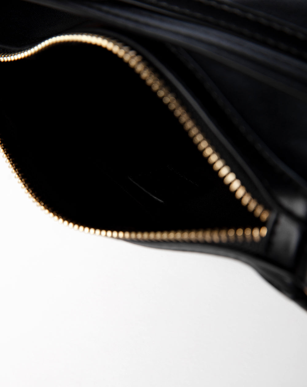 Bolso baguette negro mujer