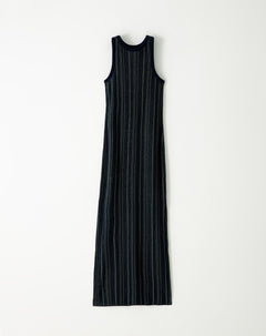 Vestido largo azul