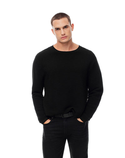 Buzo regular fit negro