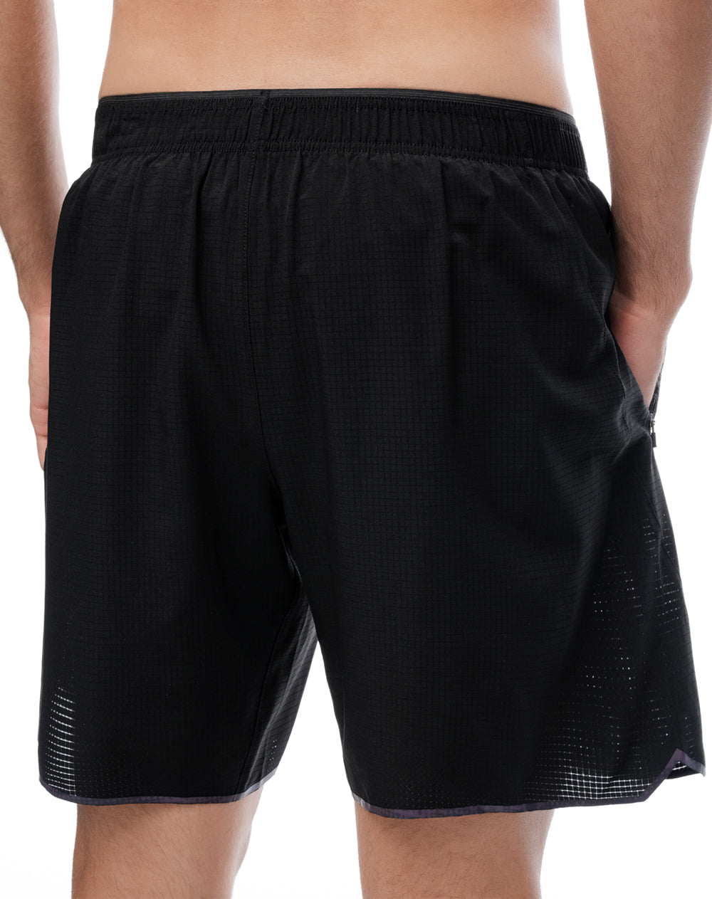 Pantaloneta deportiva negro hombre