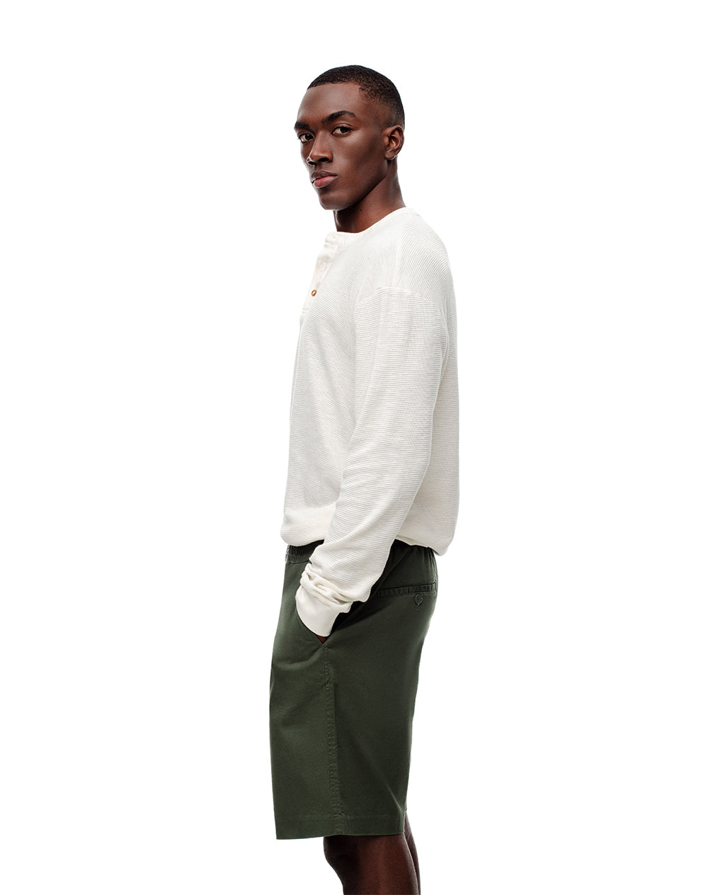 Bermuda regular fit verde