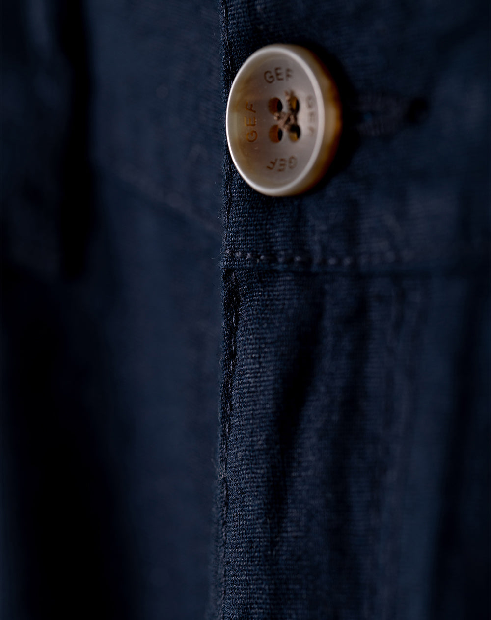 Bermuda regular fit azul