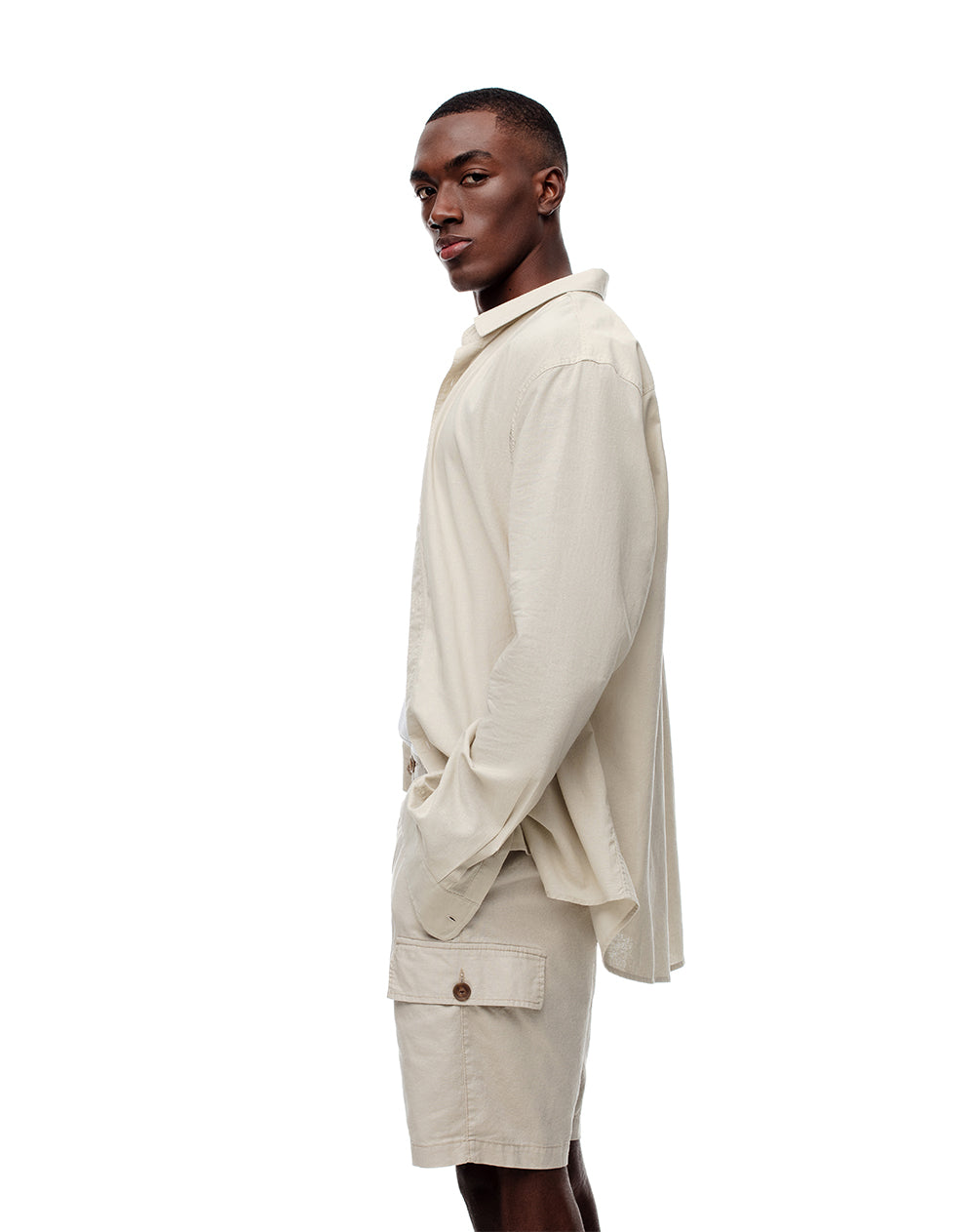 Bermuda regular fit kaki