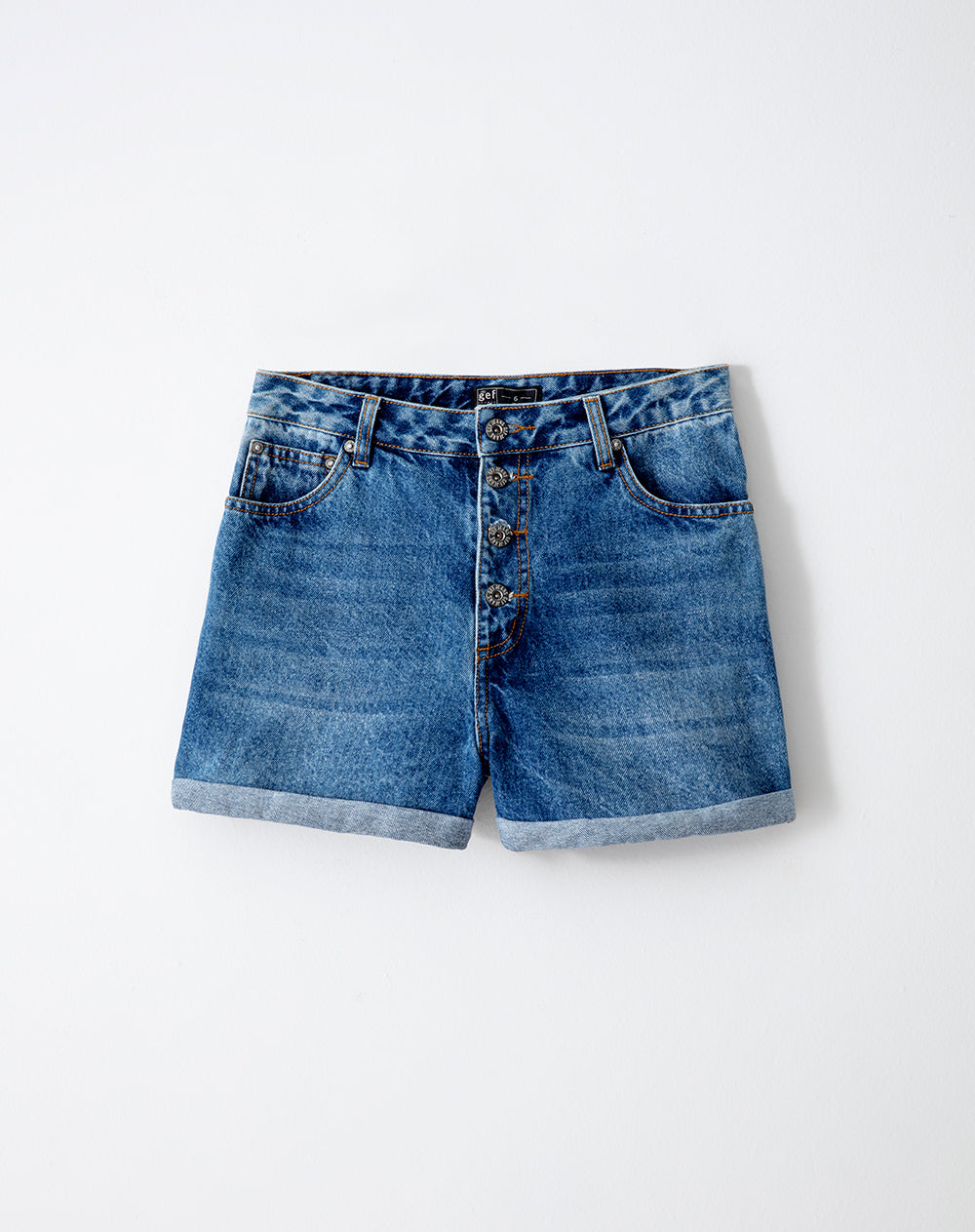 Short indigo medio