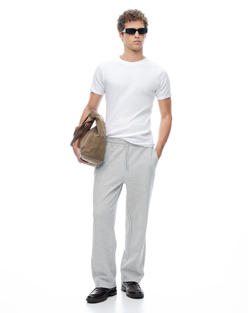 Bermuda relaxed gris ada hombre