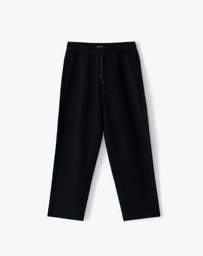 Bermuda relaxed negra hombre