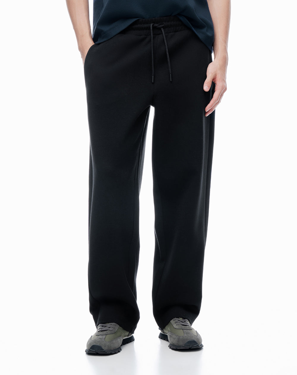 Jogger tiro medio negra hombre