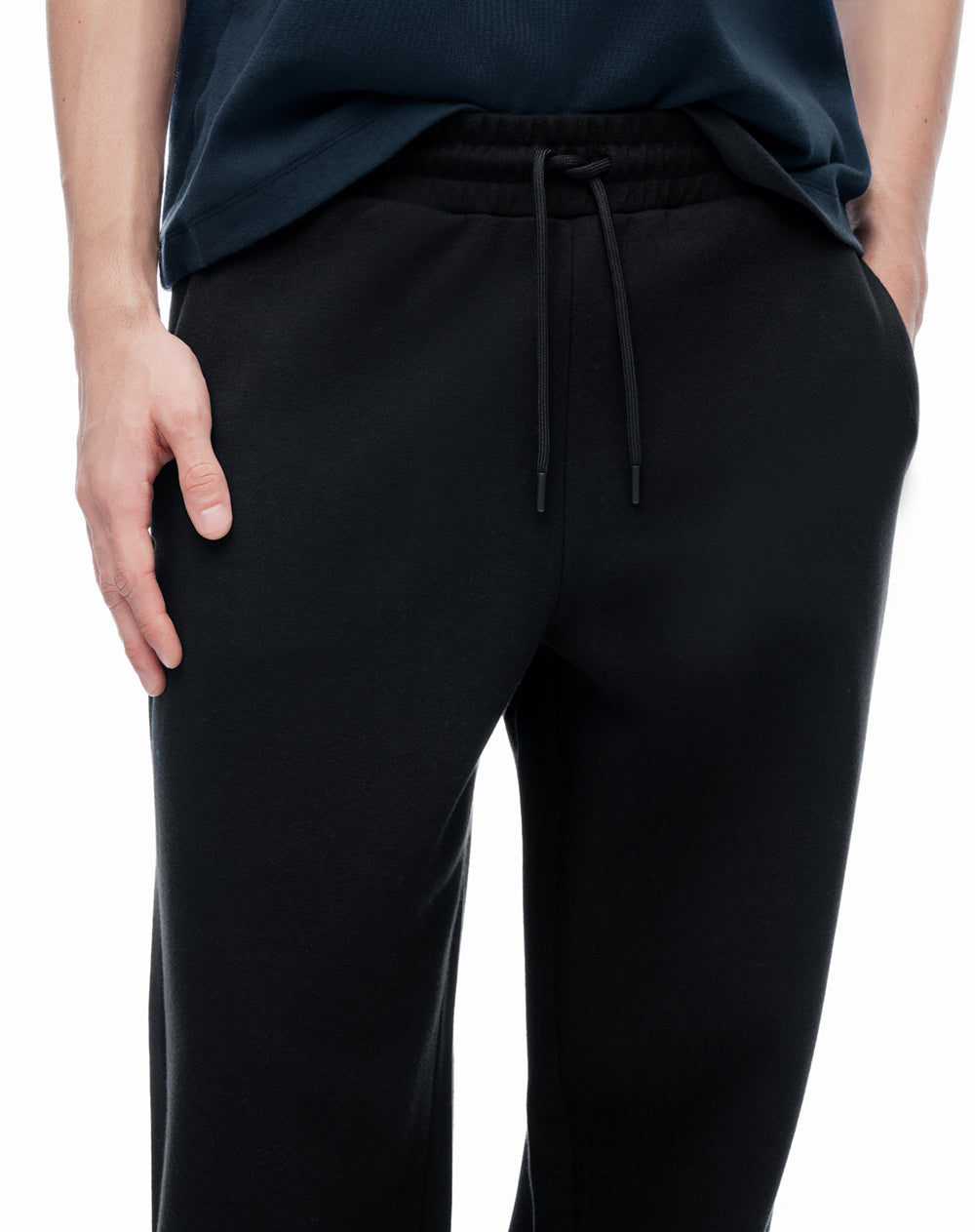 Jogger tiro medio negra hombre