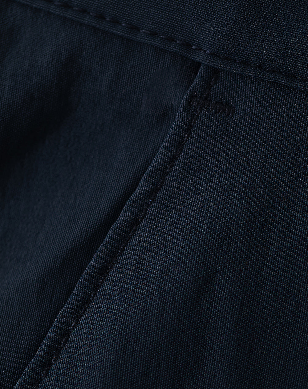 Pantalón regular fit tiro medio azul