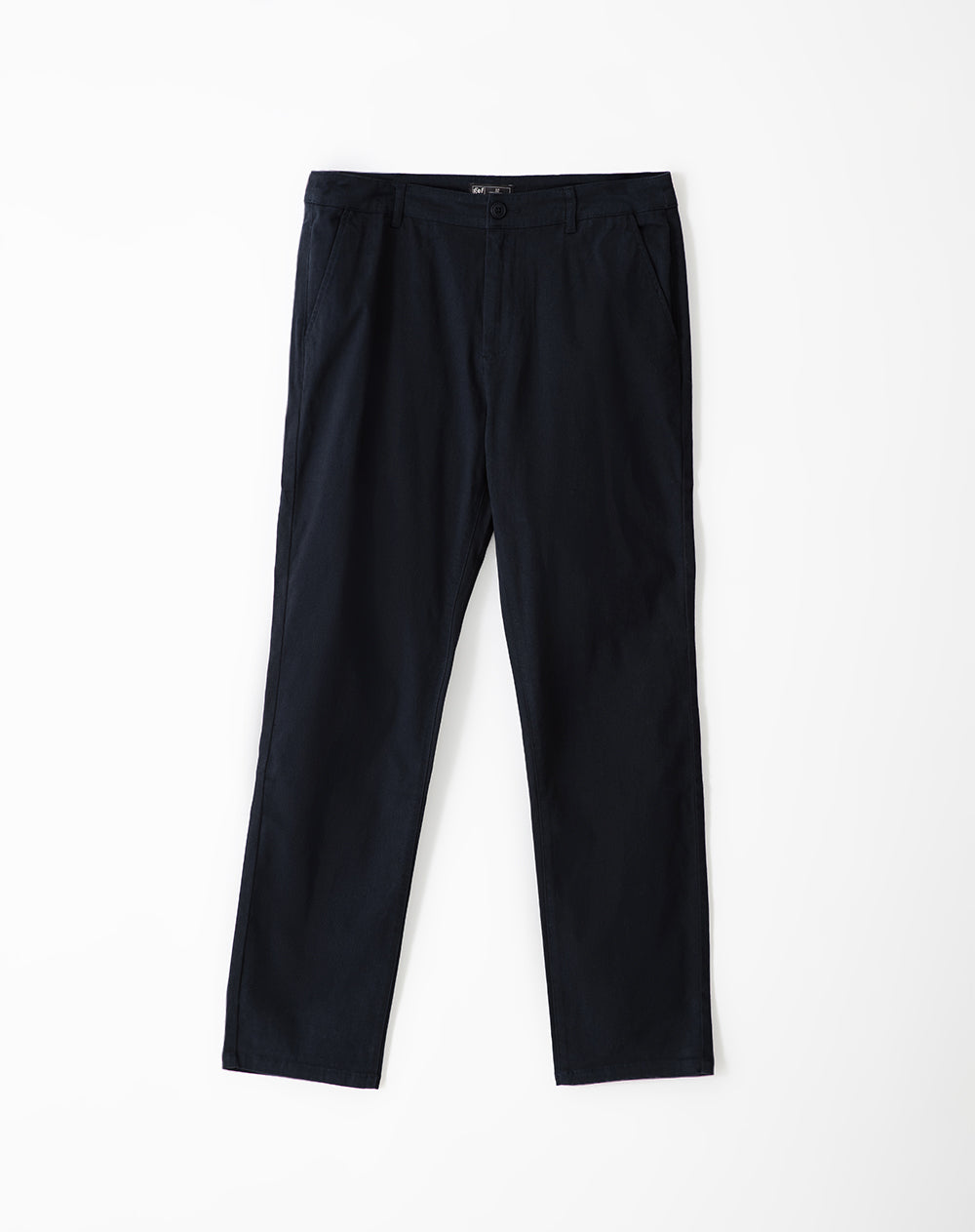 Pantalón slim fit tiro medio azul