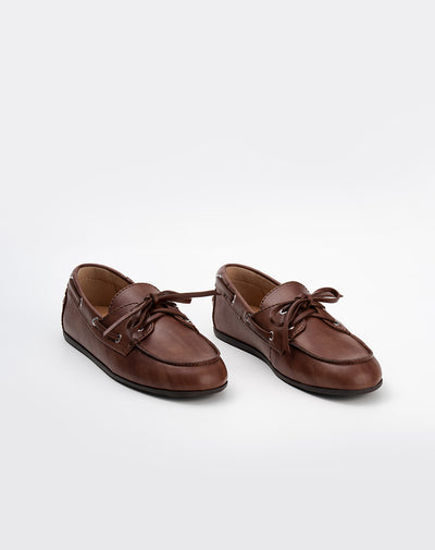 Zapatos loafer café mujer