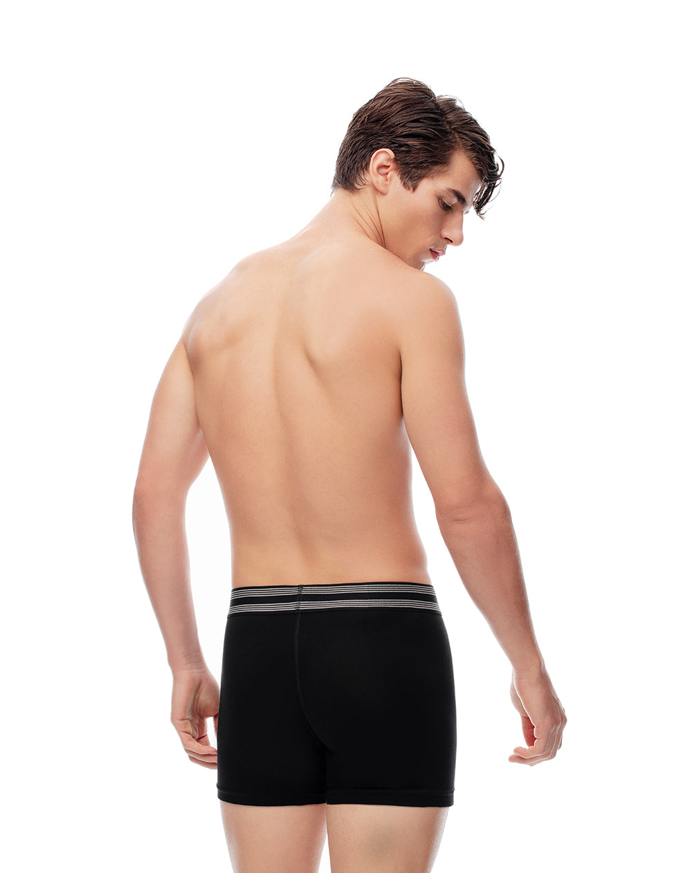 Bóxer medio jersey algodón x4unds surtido