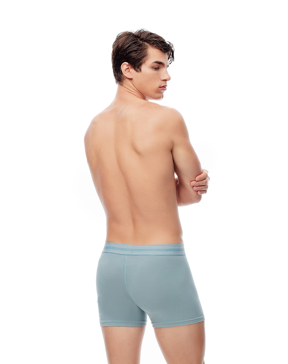 Bóxer medio jersey algodón x4unds surtido