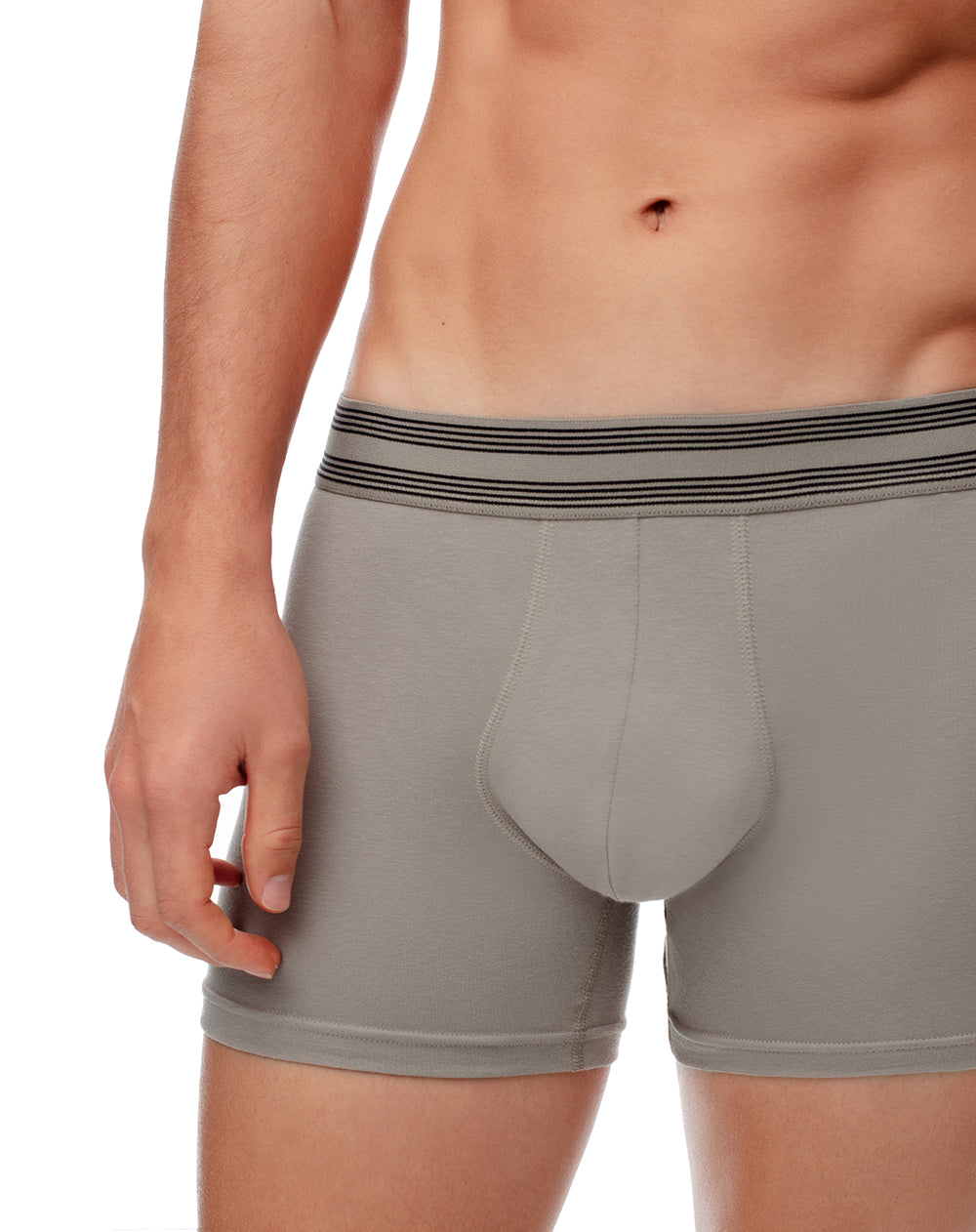 Bóxer medio jersey algodón x4unds surtido