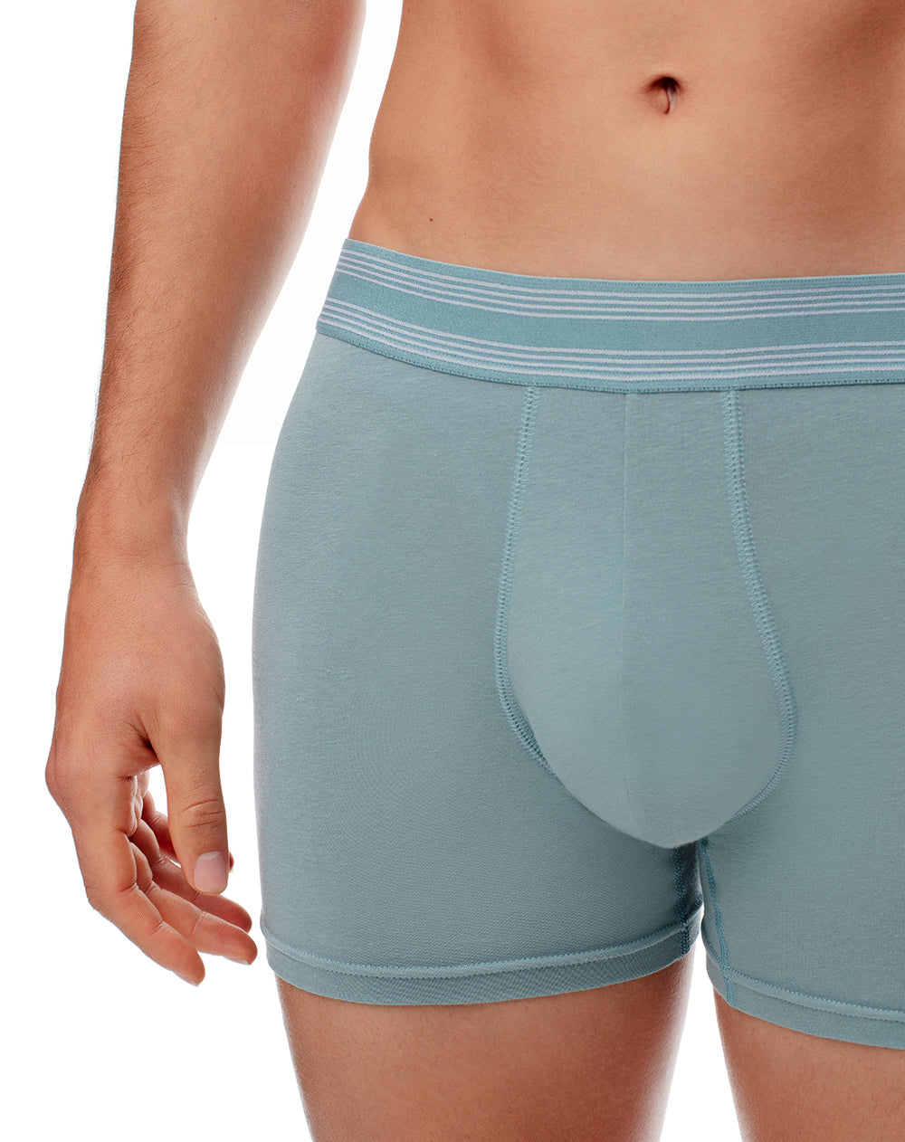 Bóxer medio jersey algodón x4unds surtido