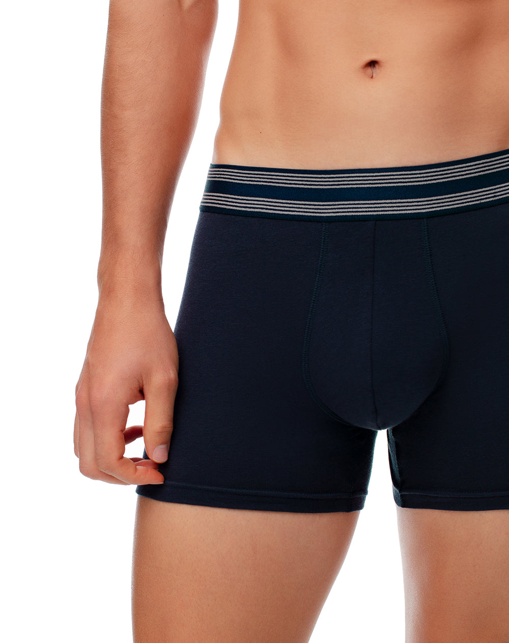 Bóxer medio jersey algodón x4unds surtido