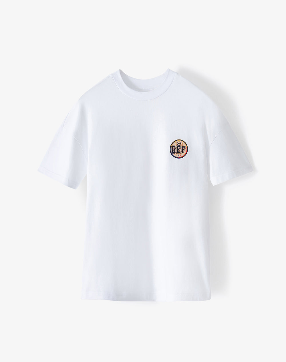 Camiseta regular fit manga corta blanca
