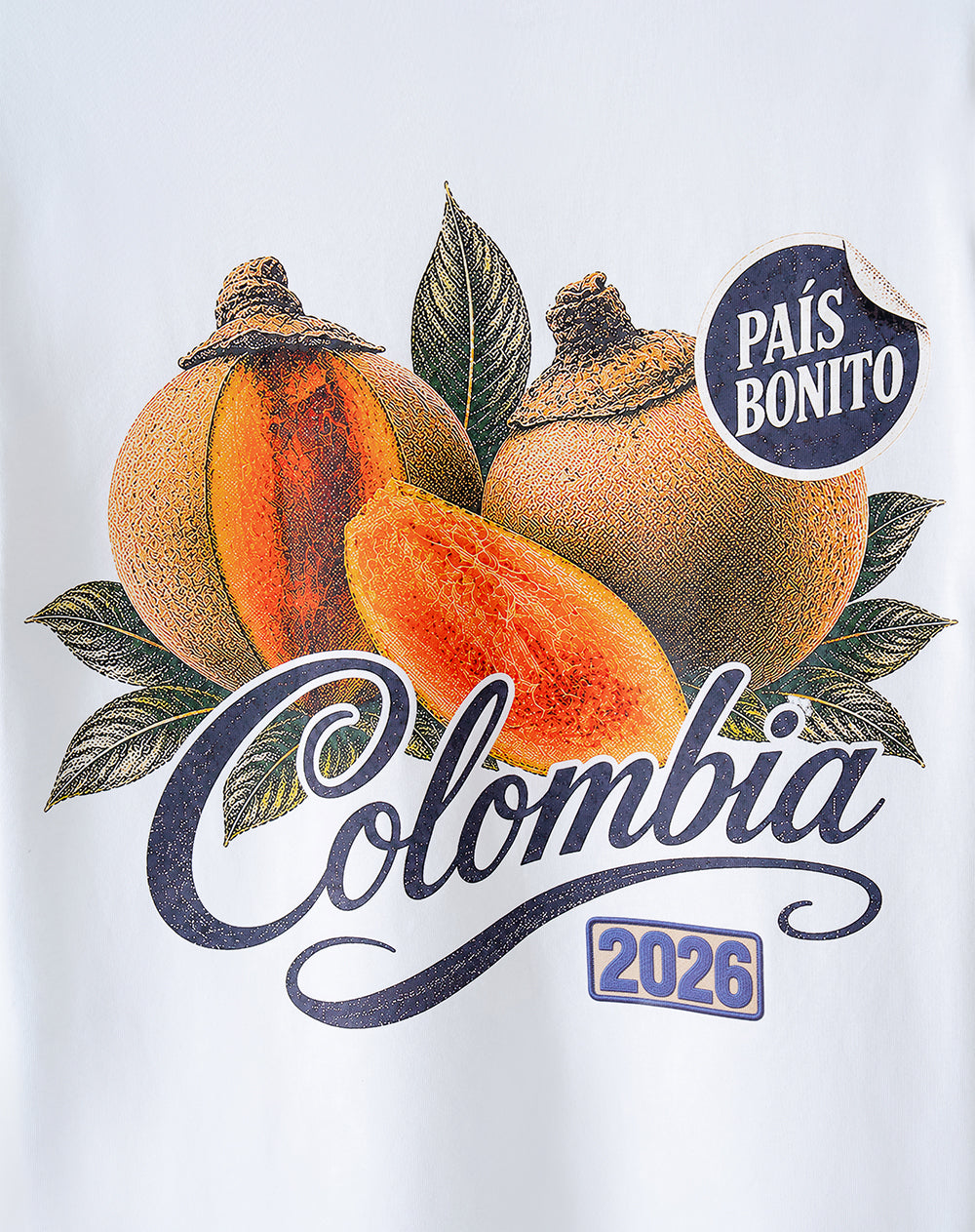 Camiseta regular fit manga corta blanca