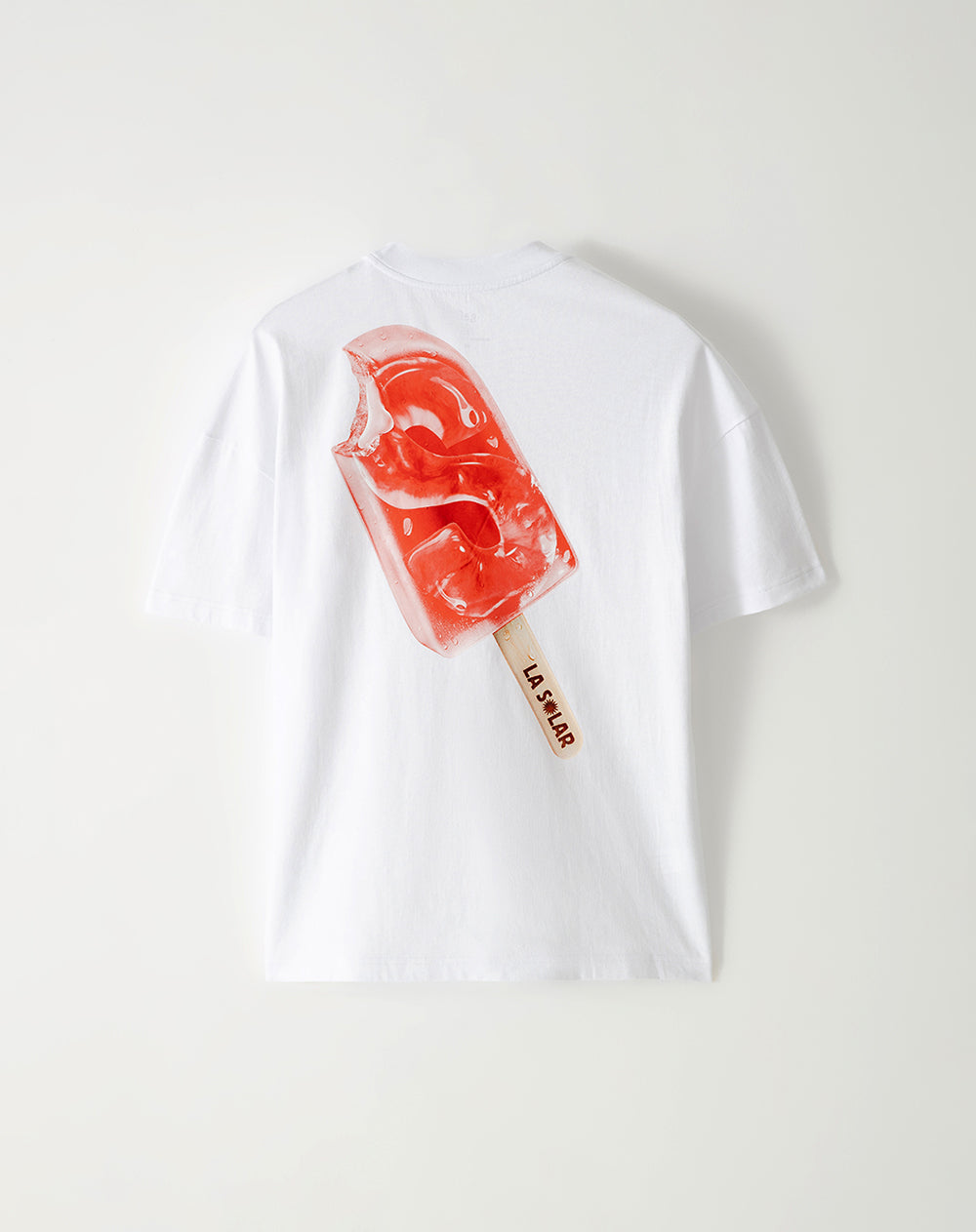 Camiseta regular fit manga corta blanca