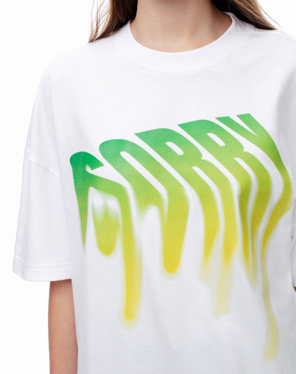 Camiseta Sorry manga corta blanca