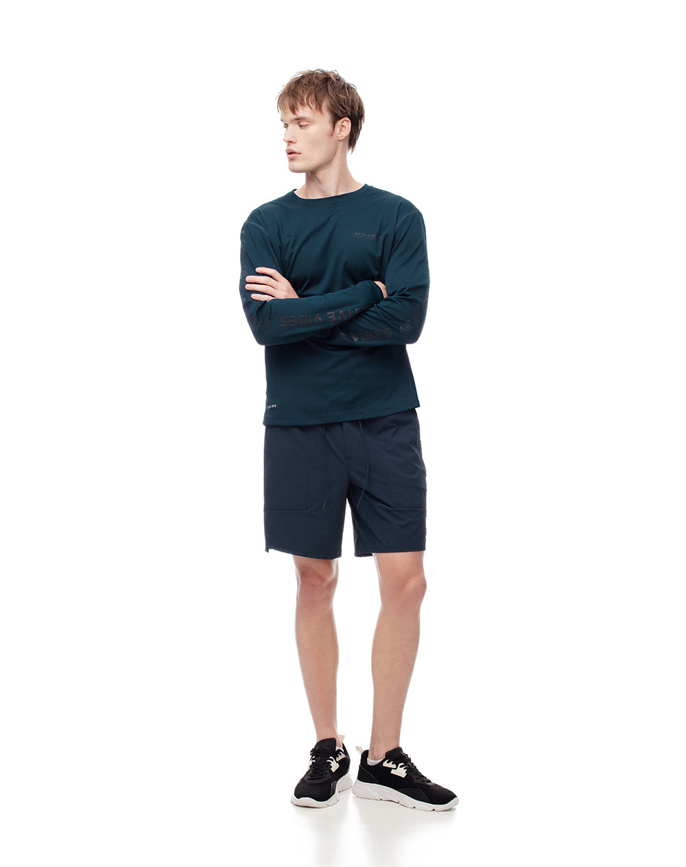 Short pantaloneta azul