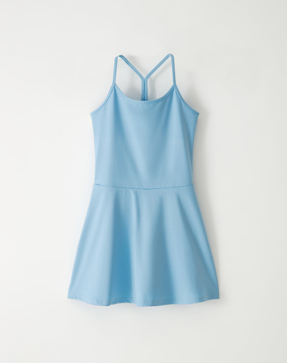 Vestido corto azul claro