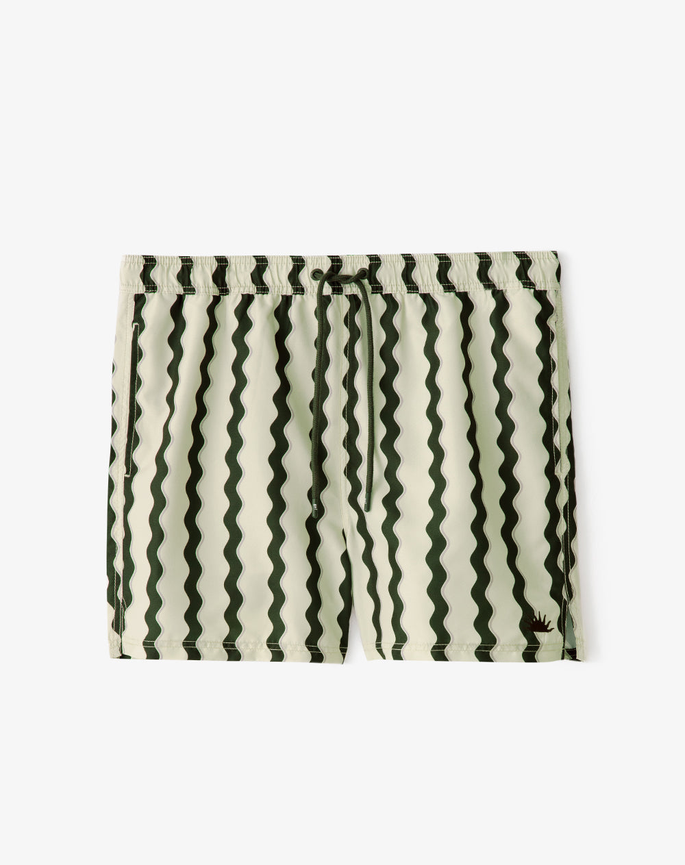 Short pantaloneta habano rayas