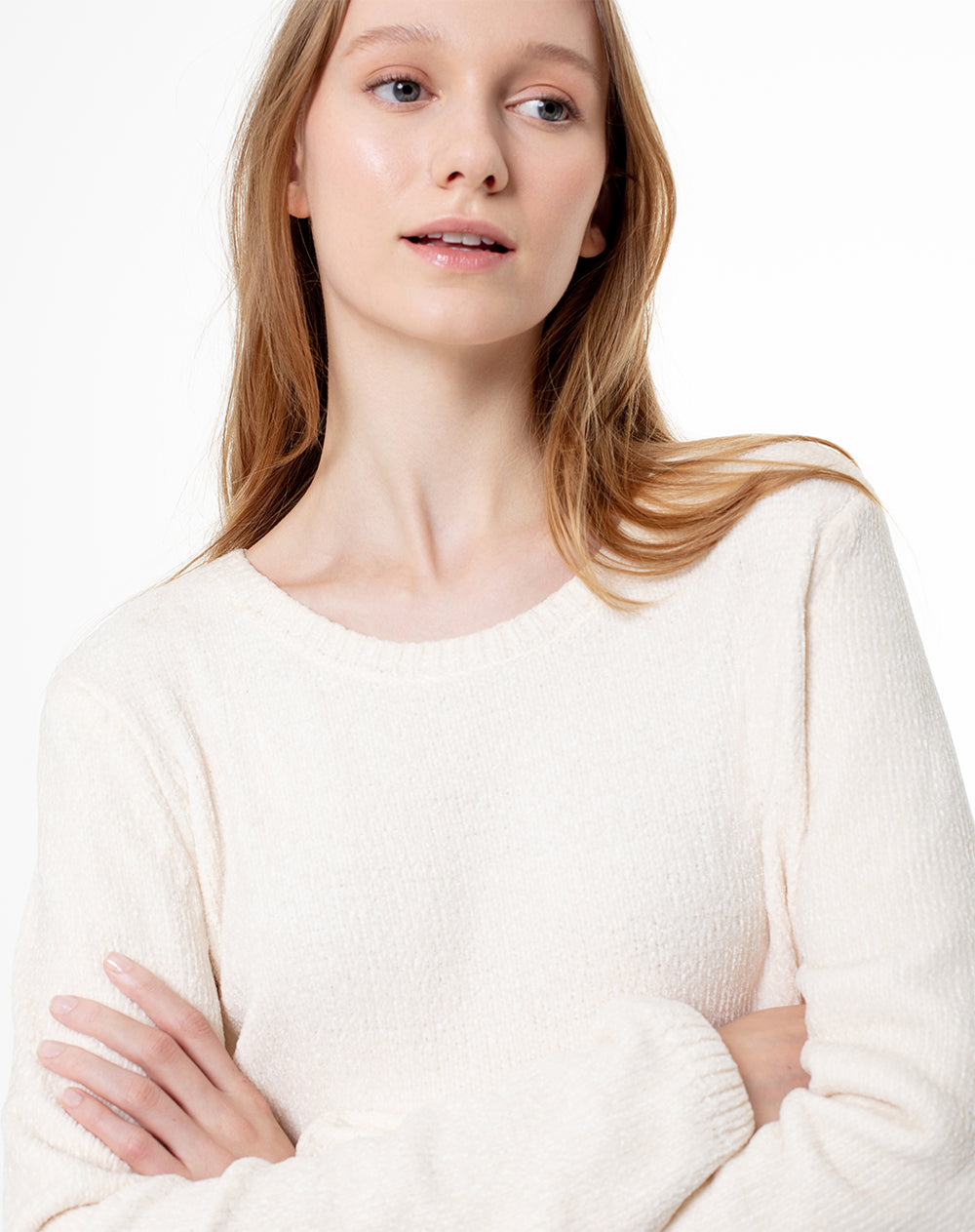 Buzo regular fit blanco