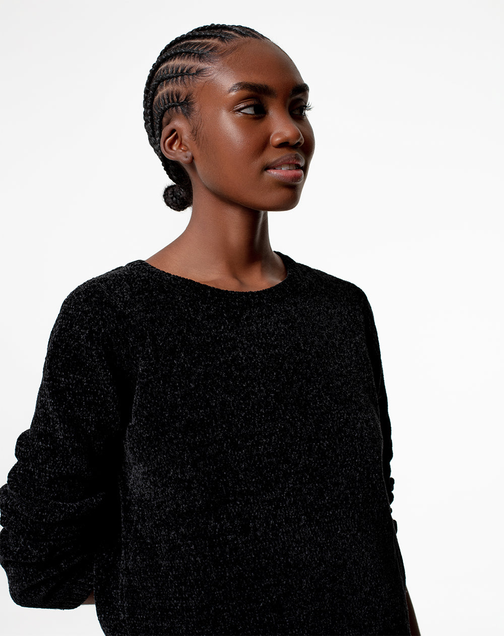 Buzo regular fit negro
