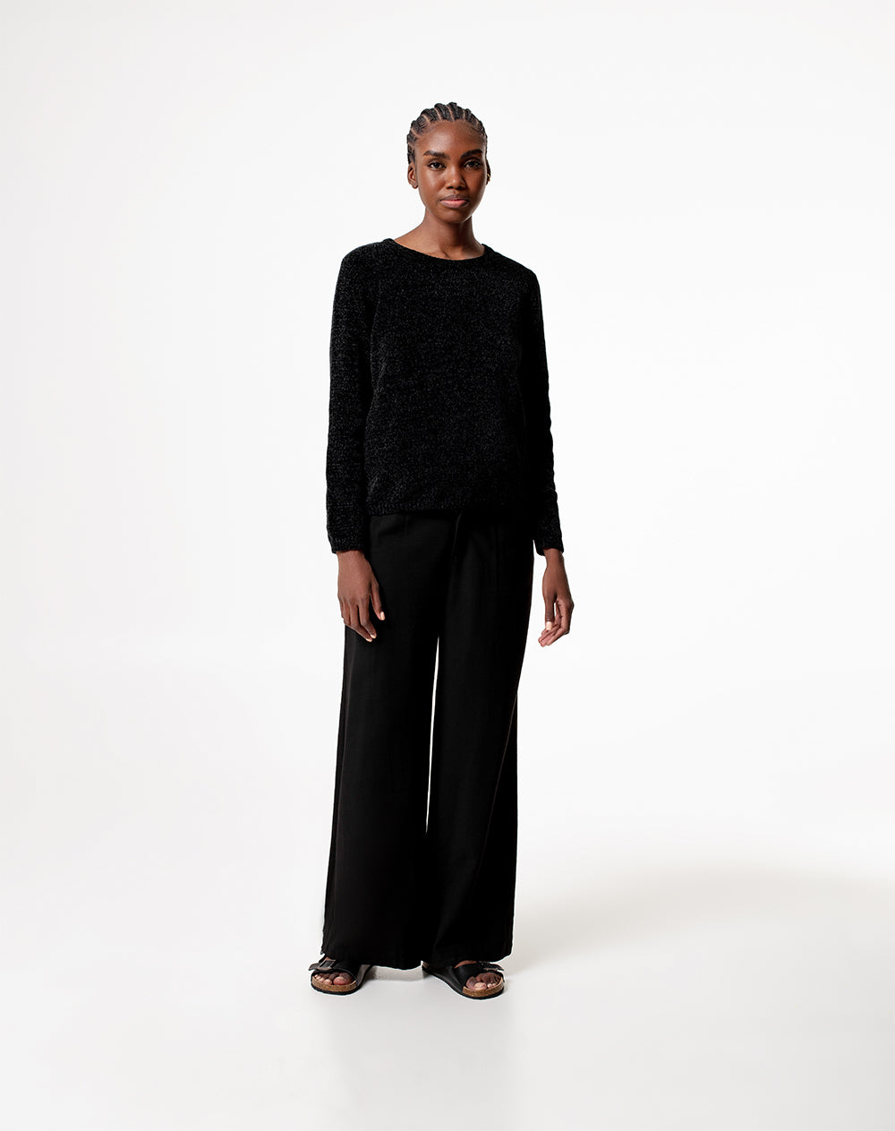 Buzo regular fit negro