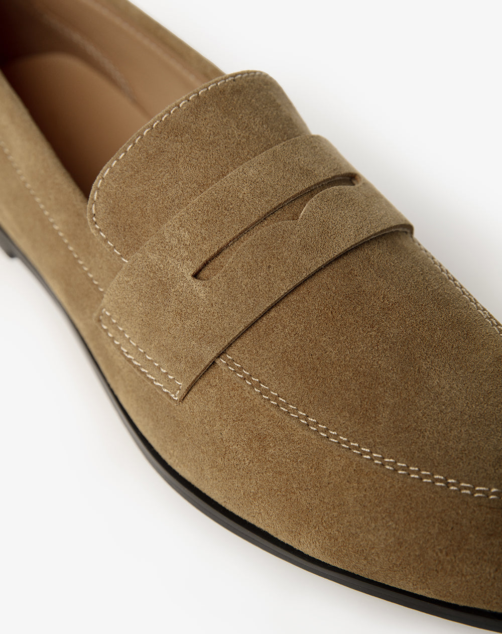 Zapatos loafer cafe