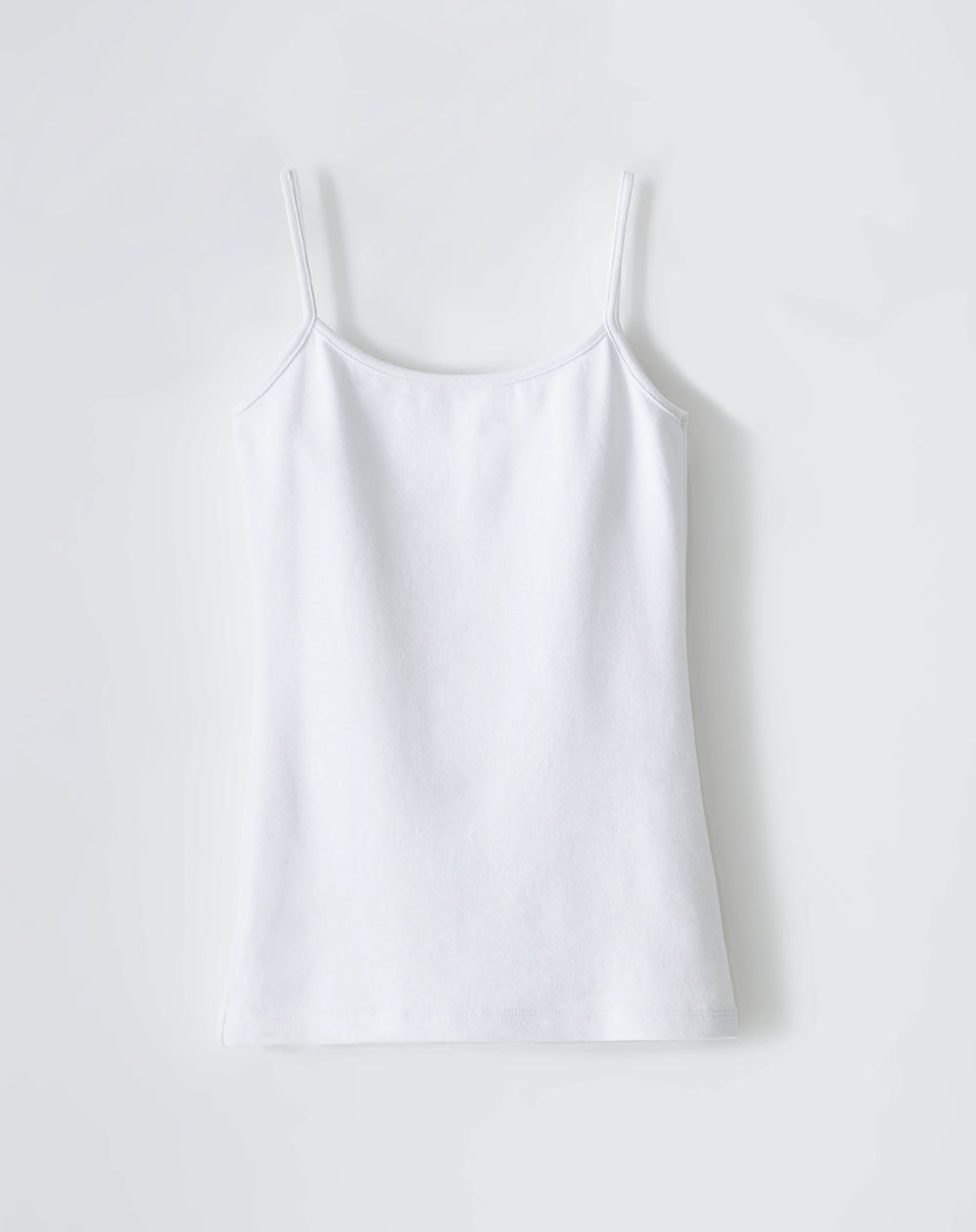 Camiseta slim fit tiras blanca