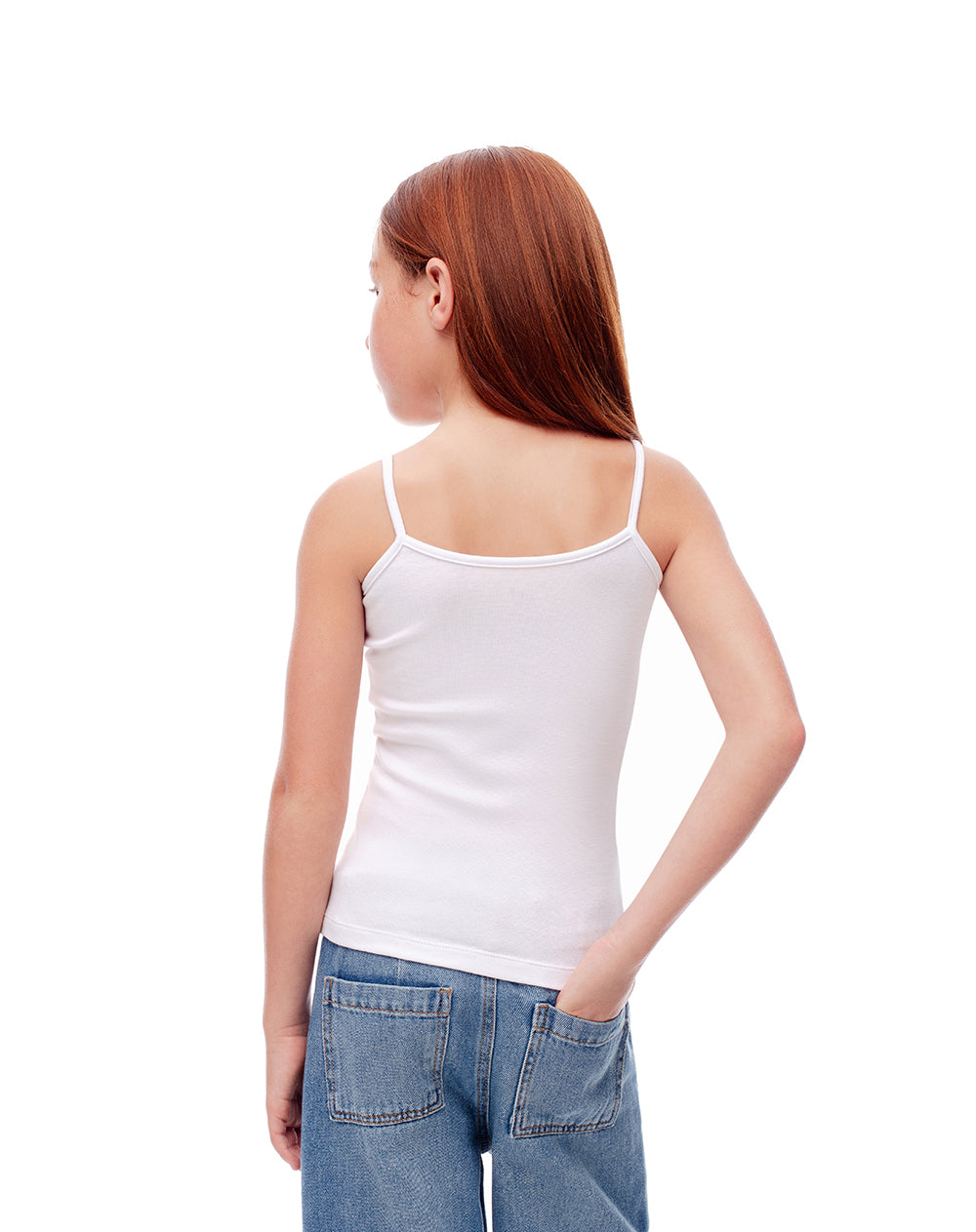 2 camisetas slim fit tiras blanca