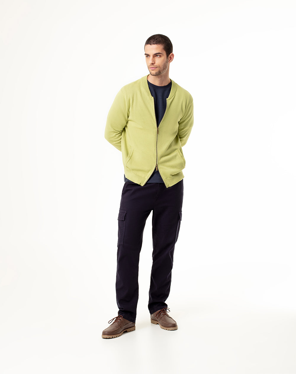 Buzo regular fit verde