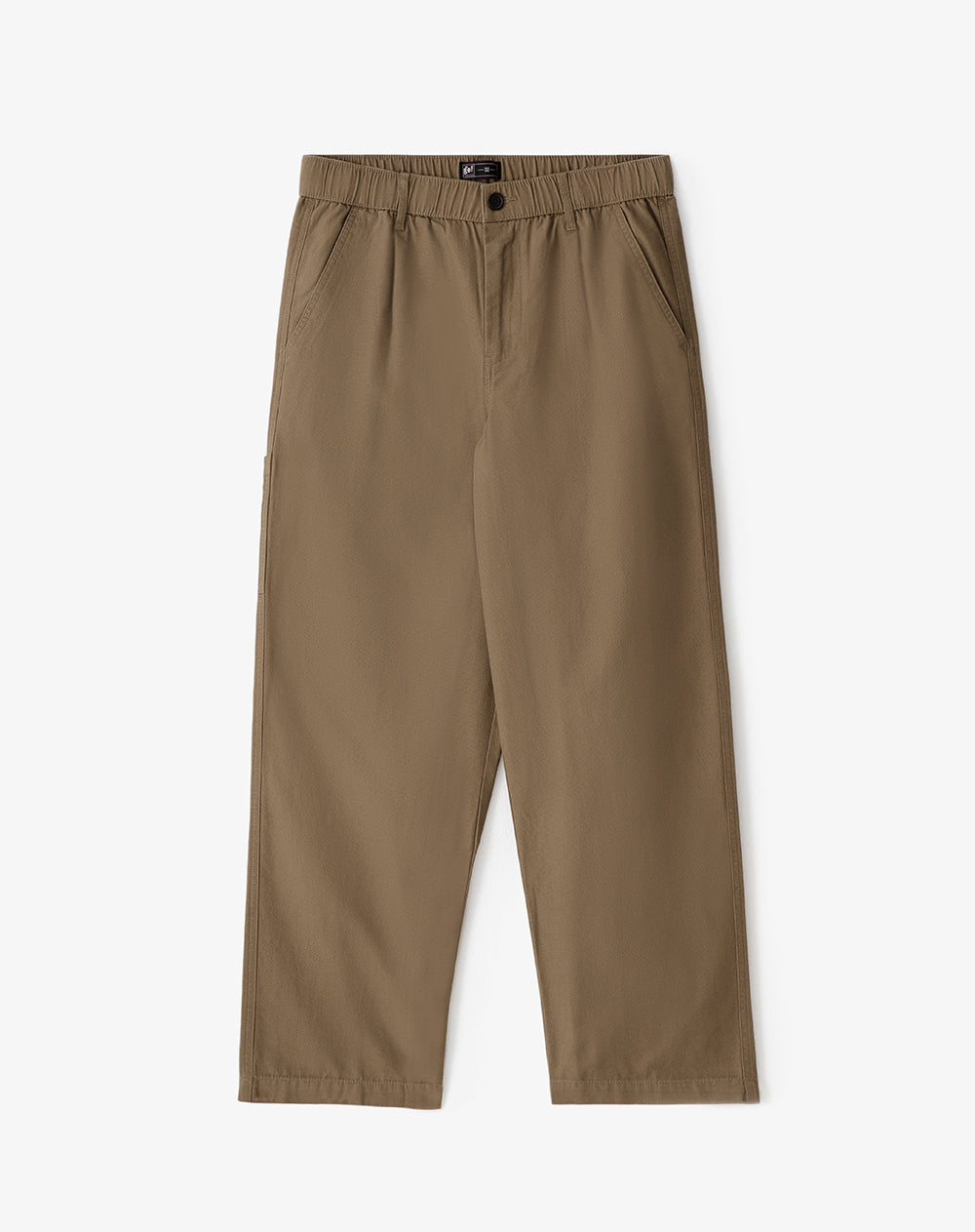 Pantalón recto liviano habano hombre