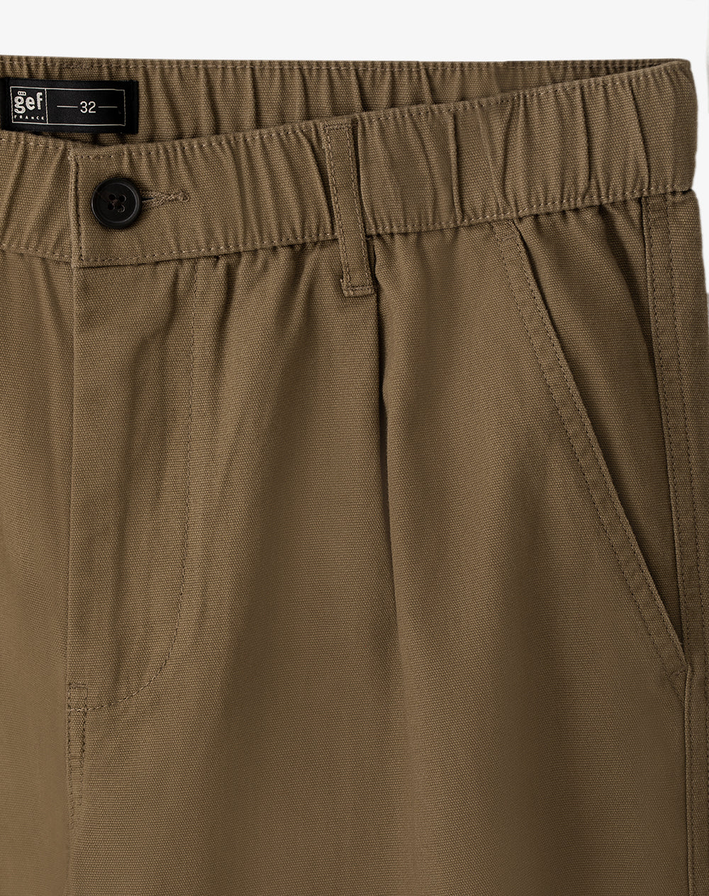 Pantalón recto liviano habano hombre