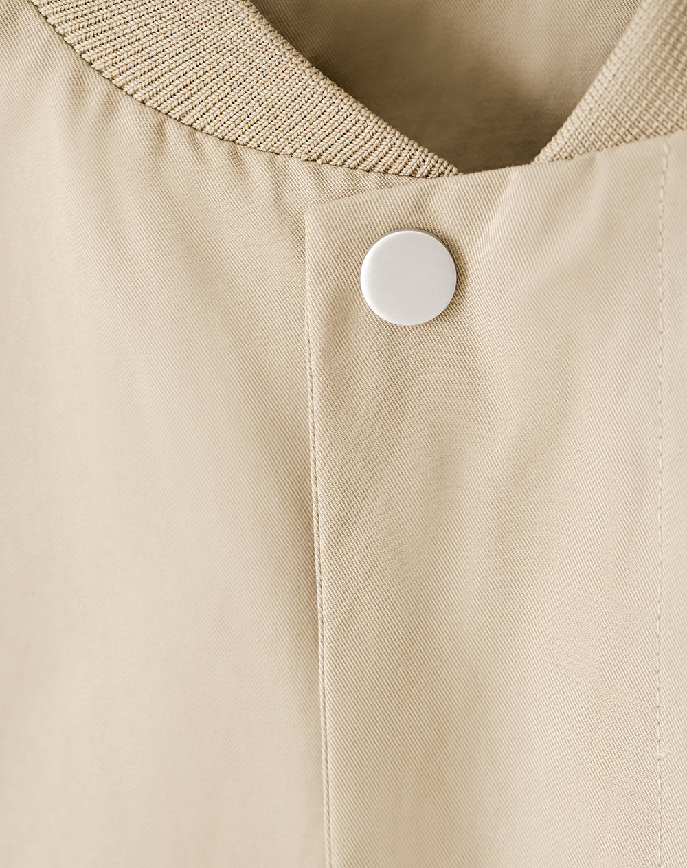 Chaqueta bomber regular caqui hombre