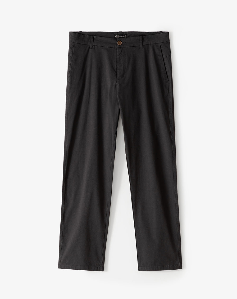 Pantalón regular tiro medio gris oscuro hombre