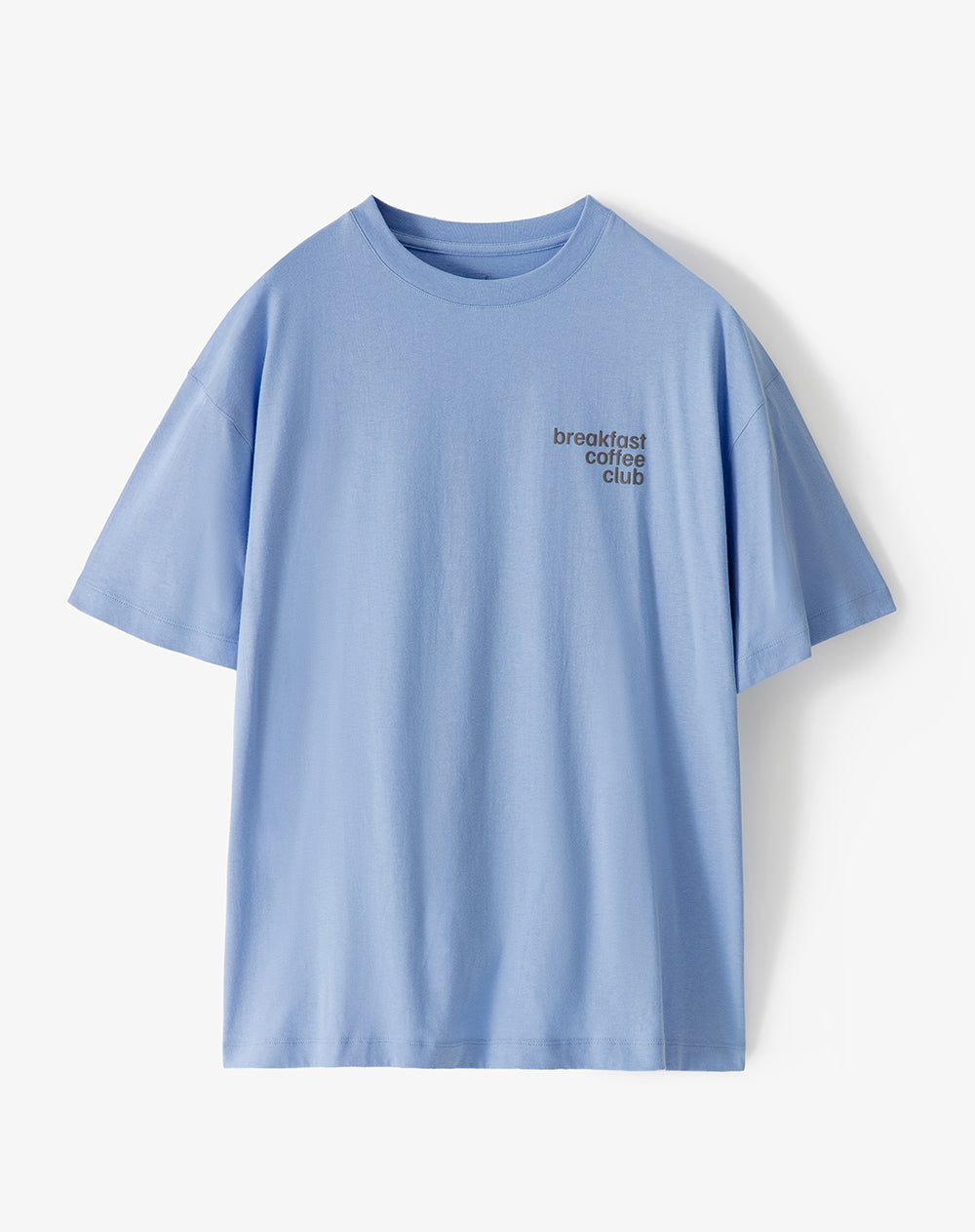 Camiseta regular fit manga corta azul