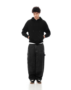 Jean carpintero negro hombre