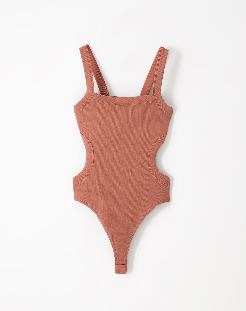 Body cuello cuadrado tiras rojo