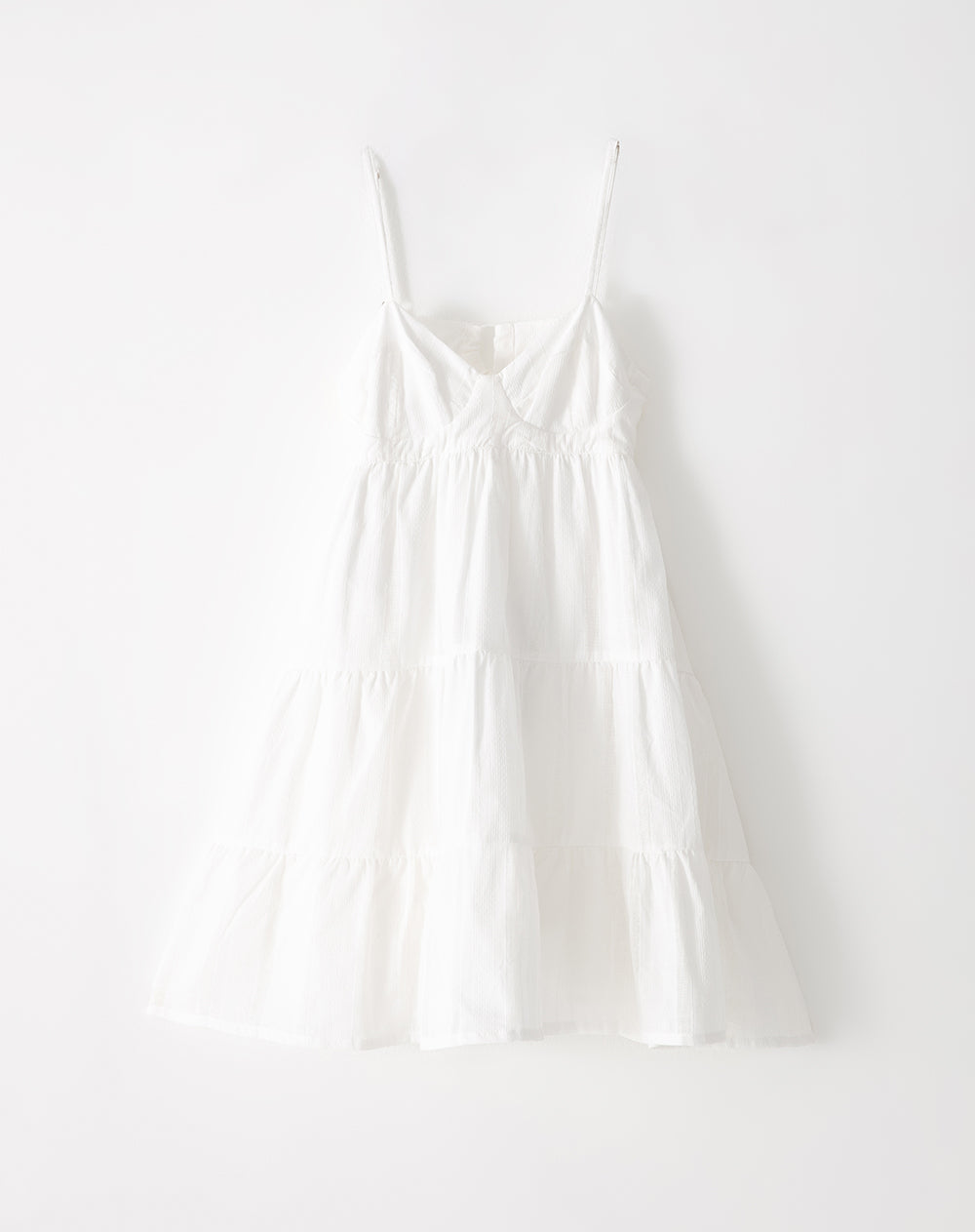 Vestido corto crudo