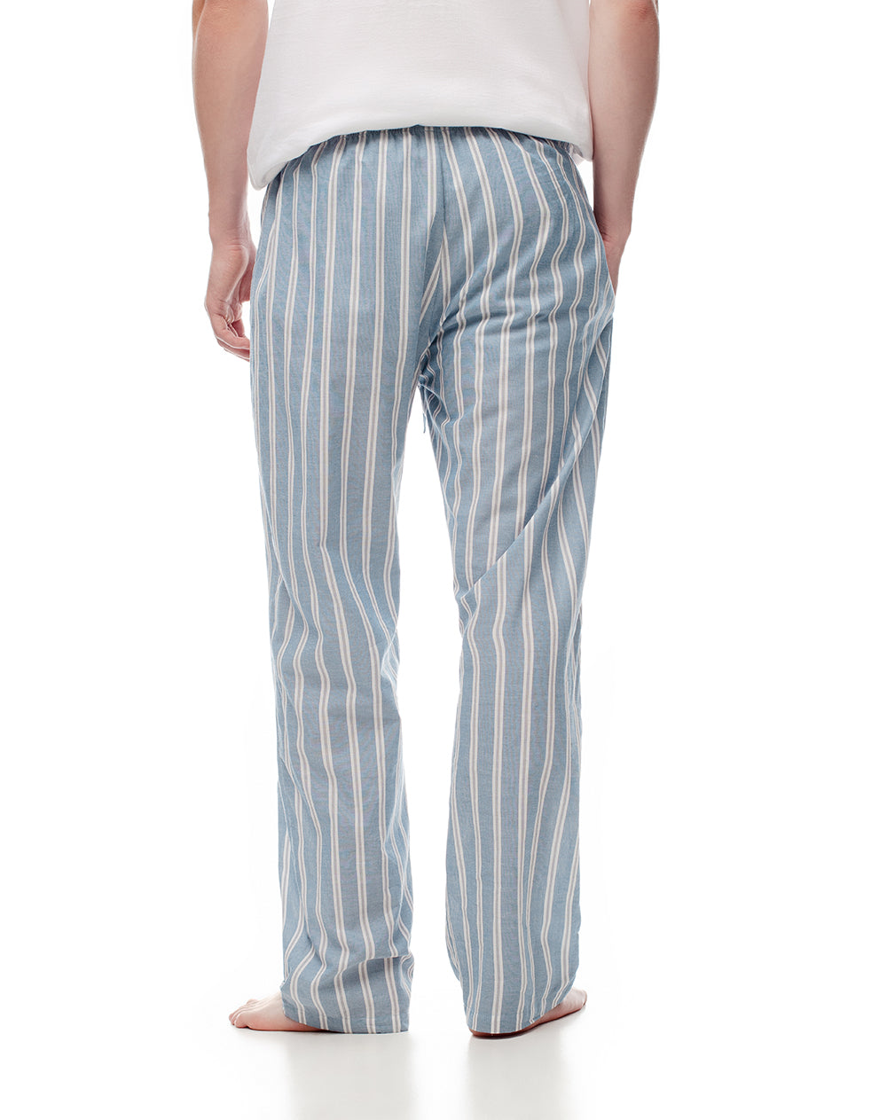 Pantalón de pijama hombre algodón rayas