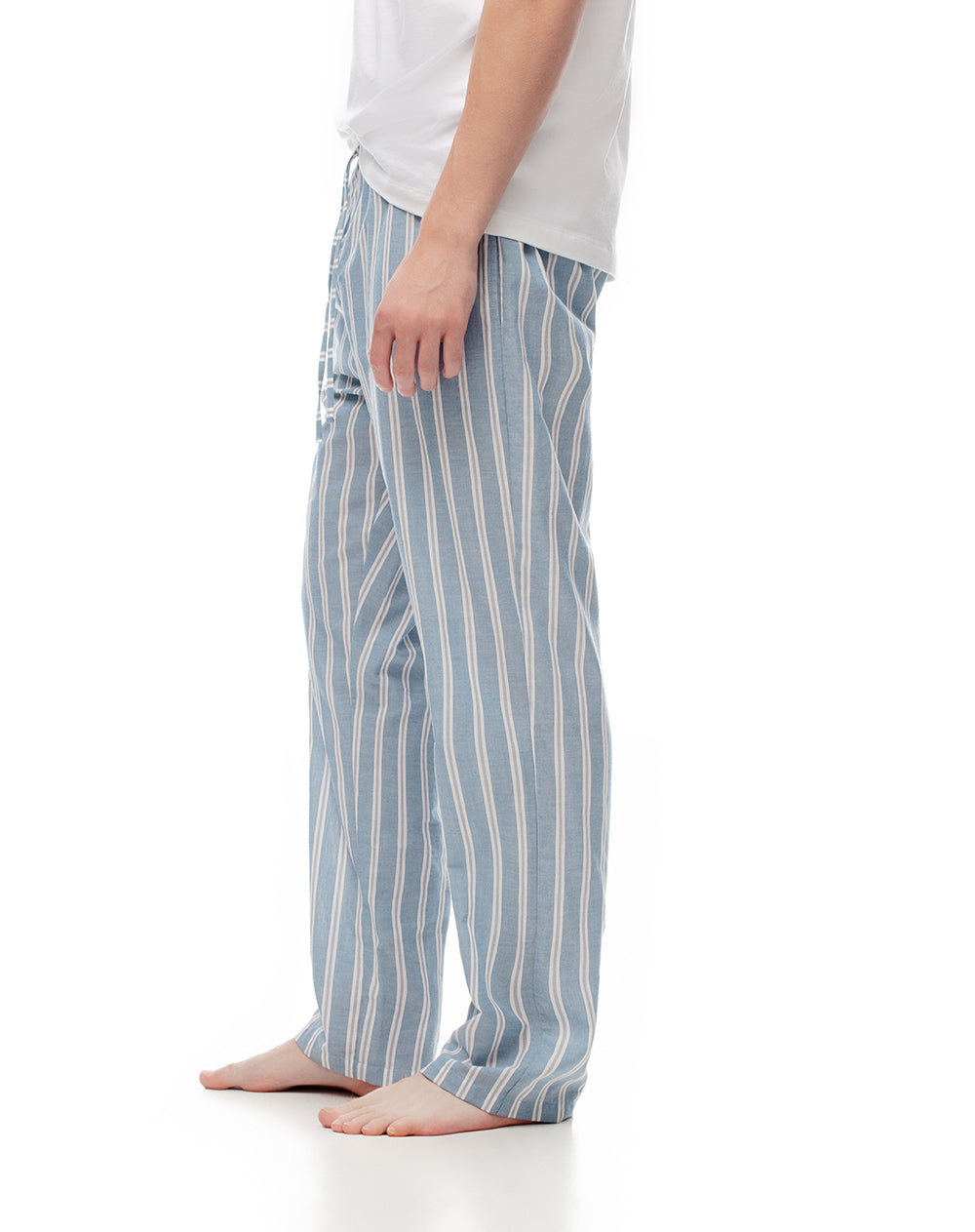 Pantalón de pijama algodón rayas hombre