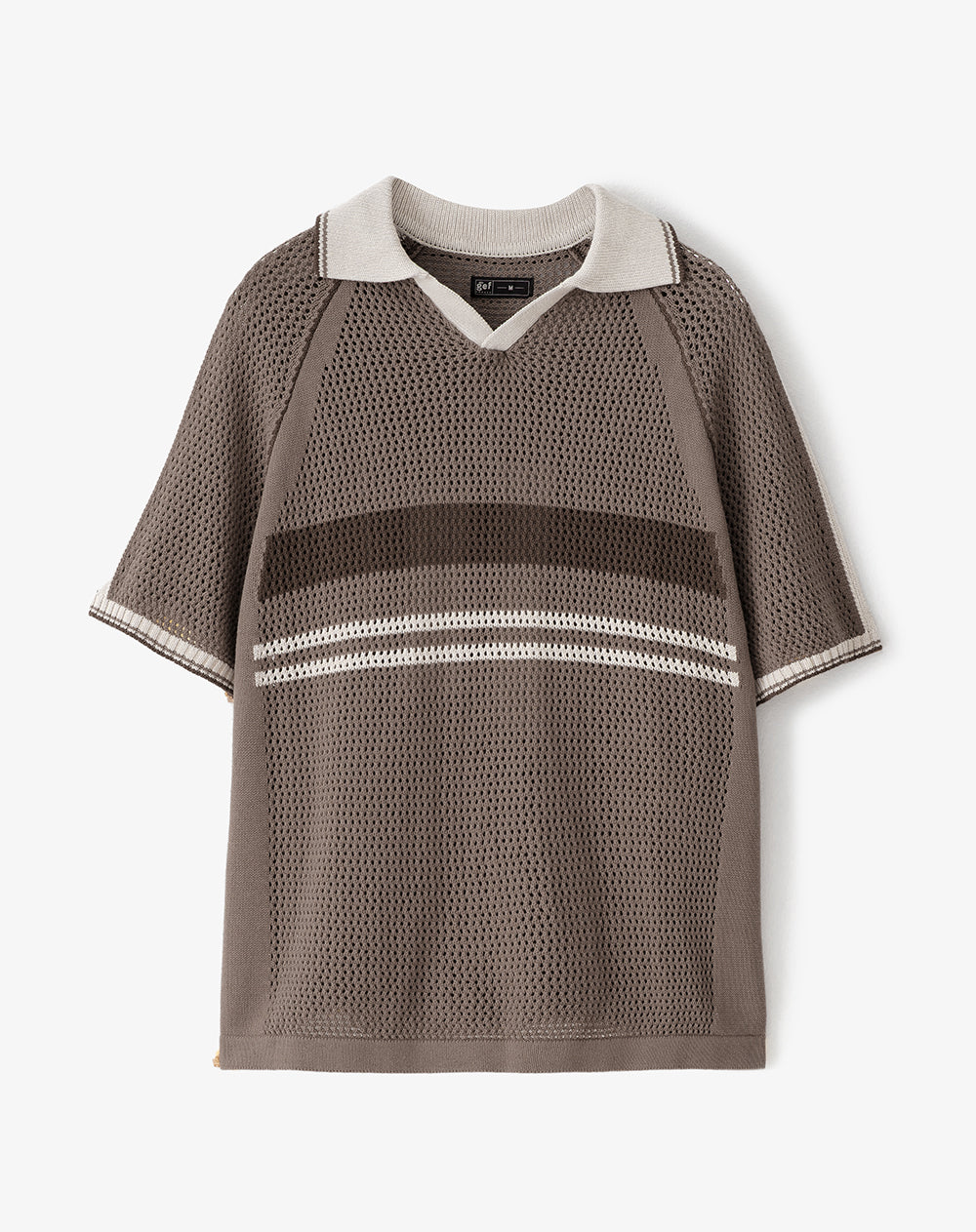 Polo regular fit café